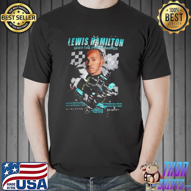 Lewis hamilton formula one shirt
