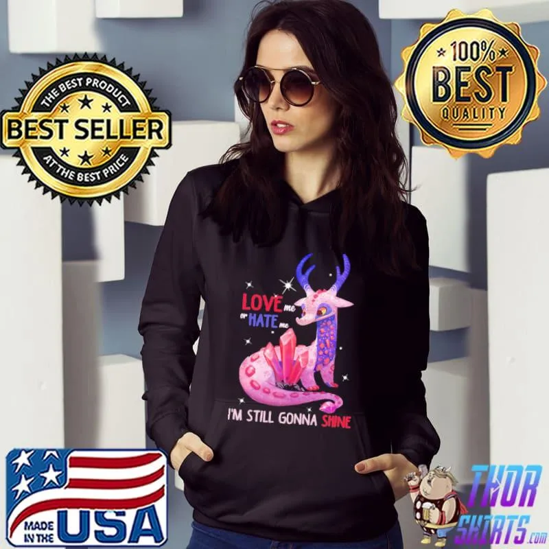 Love Me OR Hate Me I'm Still Gonna Shine Shirt Hoodie