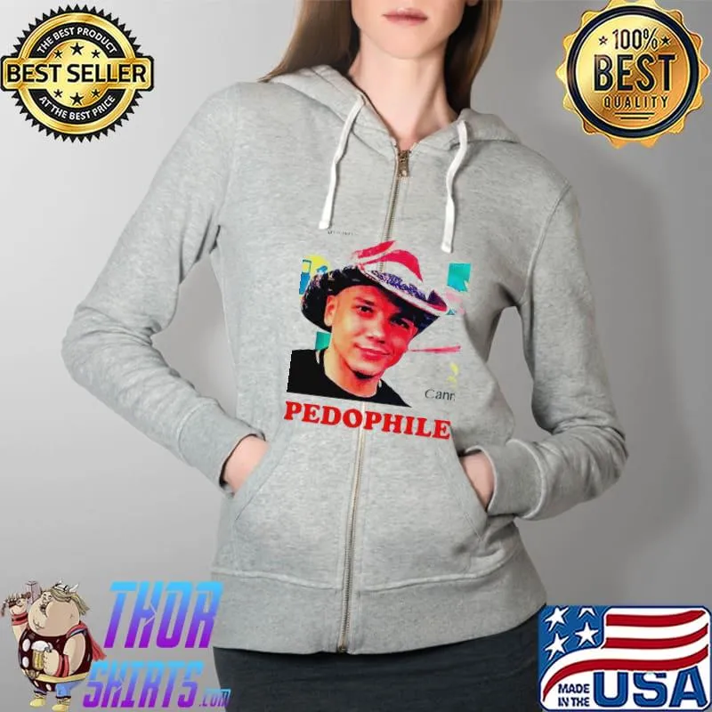 Luis J Gomez Pedophile Full Zip Hooded