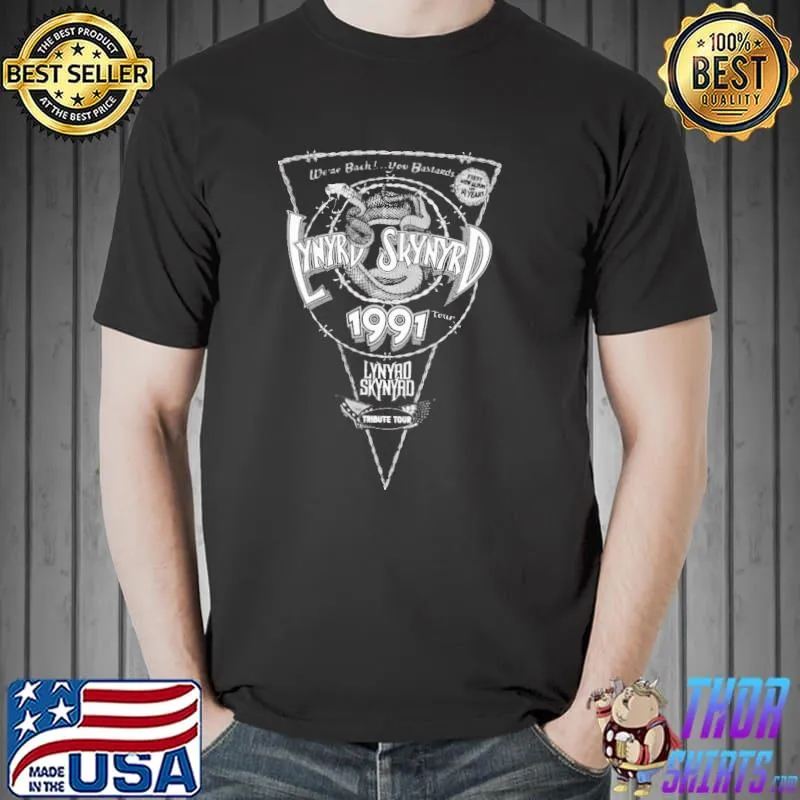 Lynyrd Skynyrd 1991 We're Back Shirt