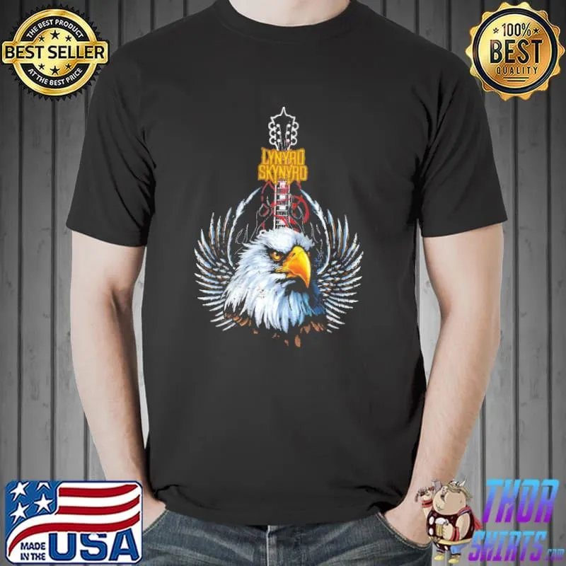 Lynyrd Skynyrd Eagle Guitar Retro Shirt
