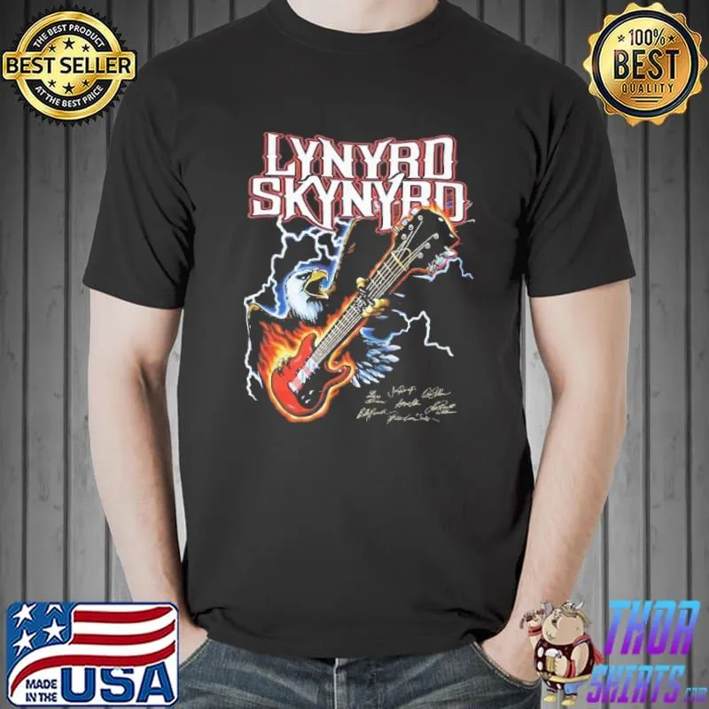 Lynyrd Skynyrd Eagle Guitar Shirt
