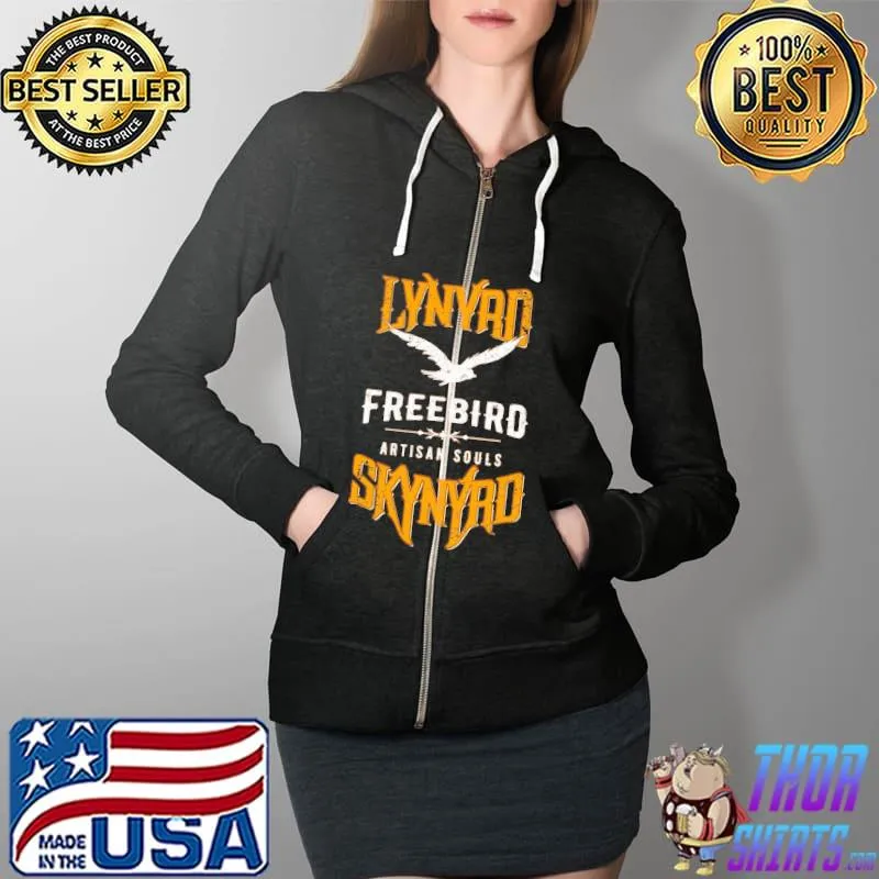 Lynyrd Skynyrd Free Bird Astisan Souls Shirt Full Zip Hooded