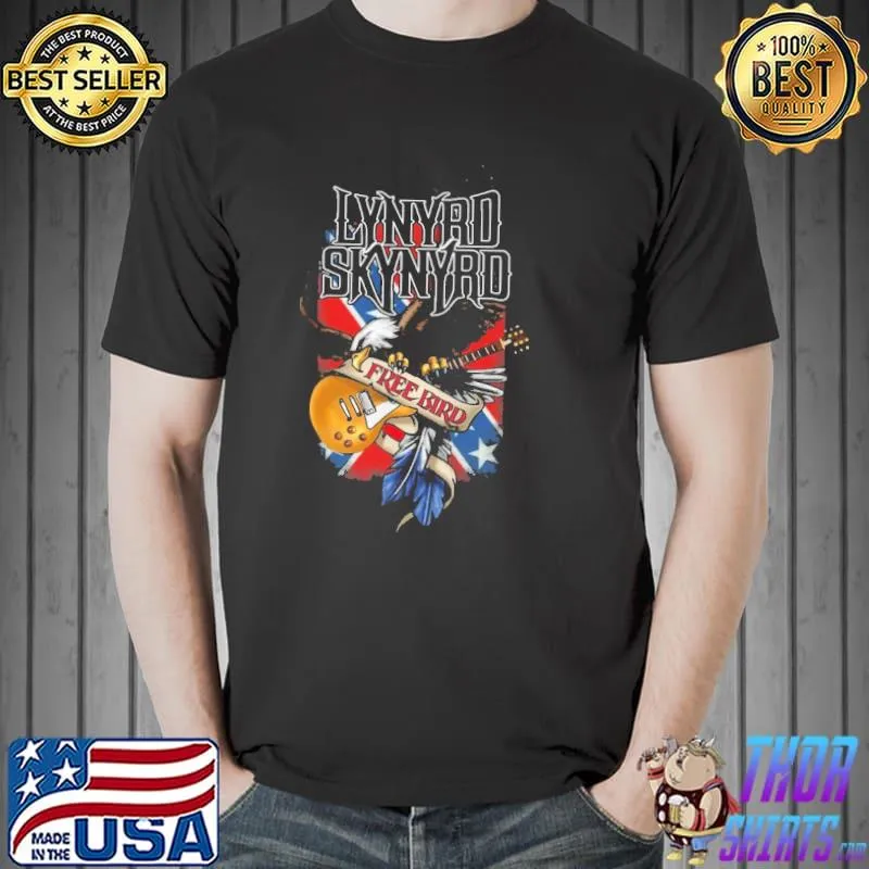 Lynyrd Skynyrd Free Bird Flag Shirt