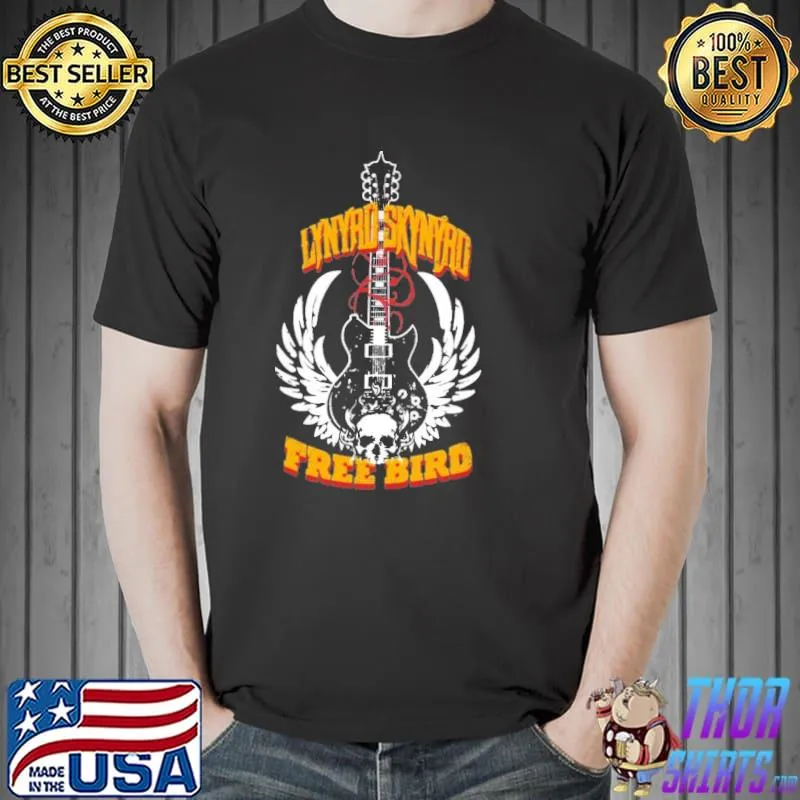 Lynyrd Skynyrd Free Bird Guitar Shirt