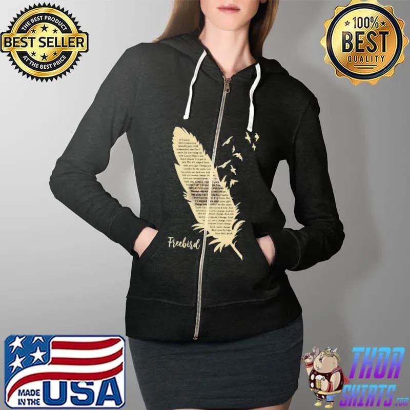 Lynyrd Skynyrd Freebird Shirt Full Zip Hooded