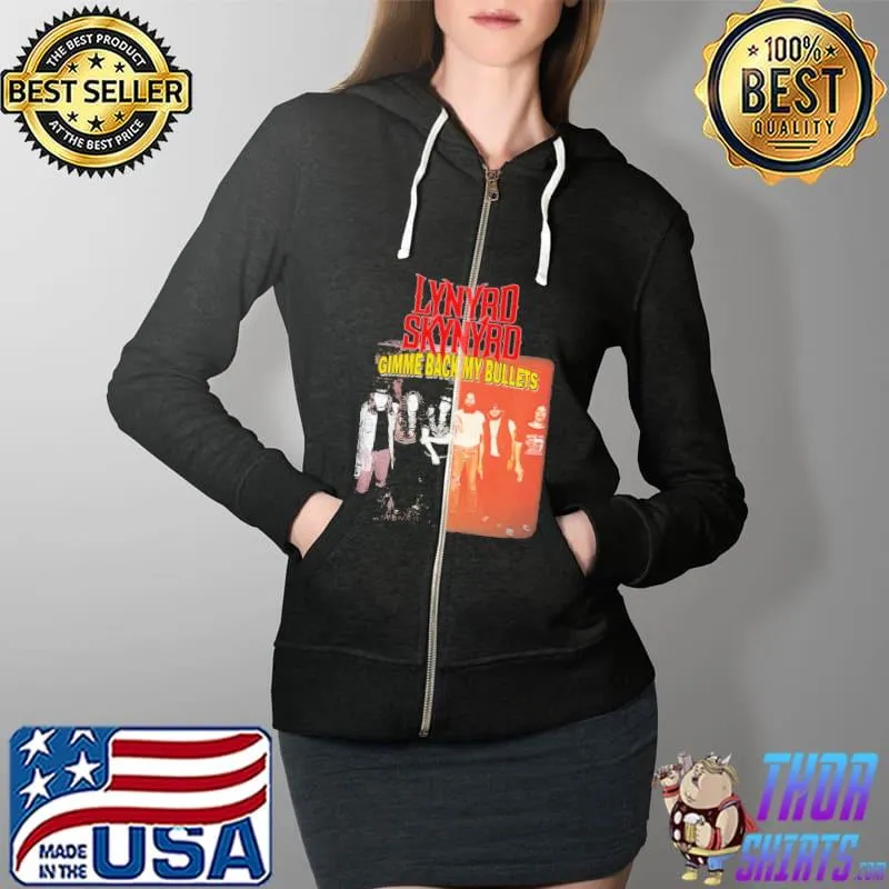 Lynyrd Skynyrd Gimme Back My Bullets Shirt Full Zip Hooded