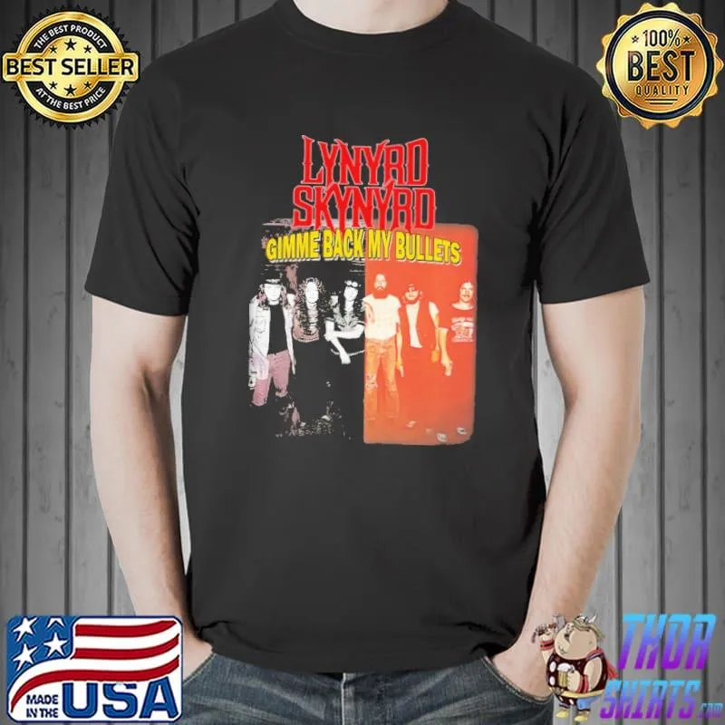 Lynyrd Skynyrd Gimme Back My Bullets Shirt