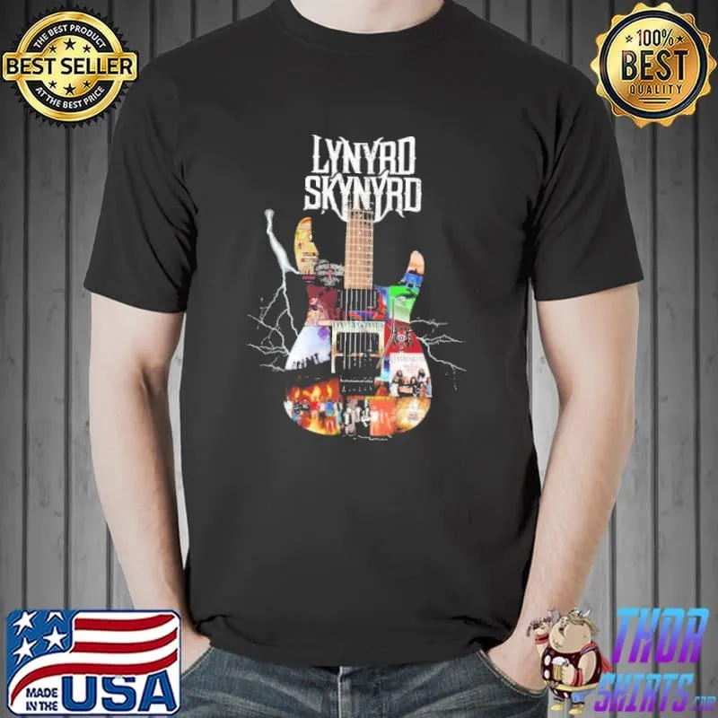 Lynyrd Skynyrd Manrock Guitar Shirt