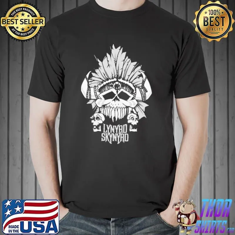 Lynyrd Skynyrd Skull Native Shirt