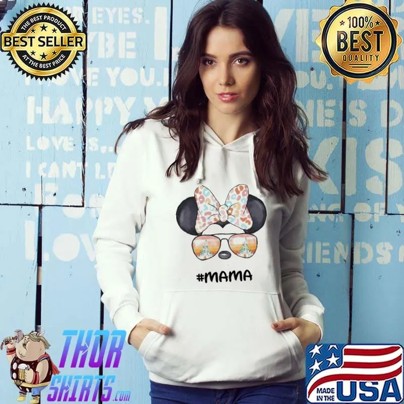 Mama family mickey disneyland Hoodie
