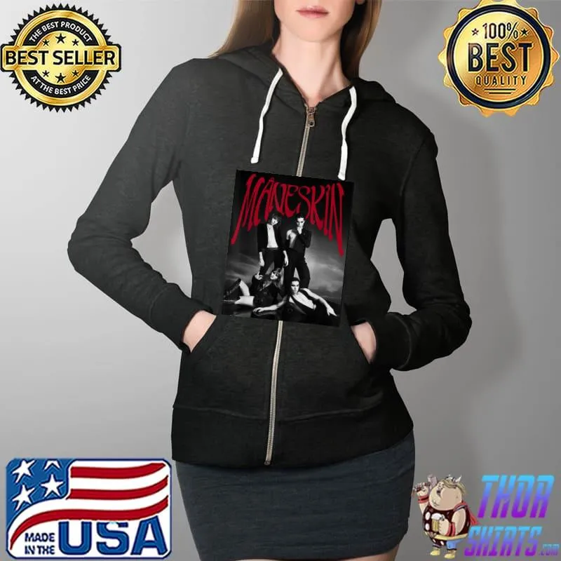 Maneskin vintage Full Zip Hooded