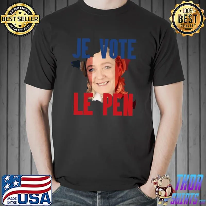 Marine Le Pen - Je Vote - Marine Le PenElection Présidentielle Française De 2022 Sticker Unisex