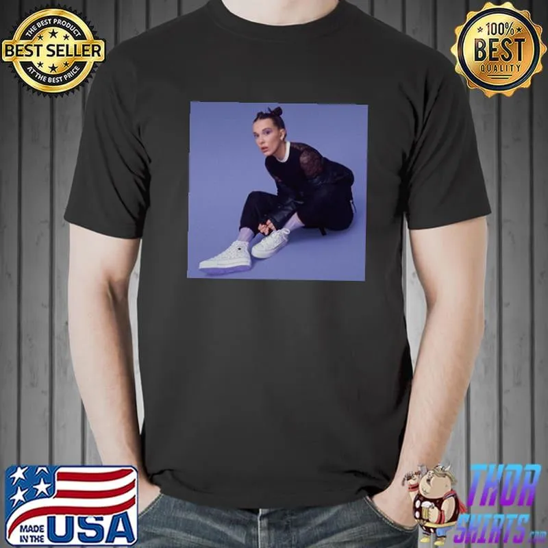 Maya Millie Bobby Brown Poster shirt