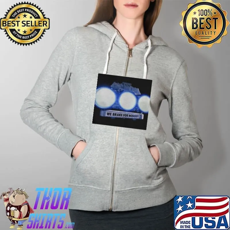 Men's the transfer portal we brake for nobody Full Zip Hooded
