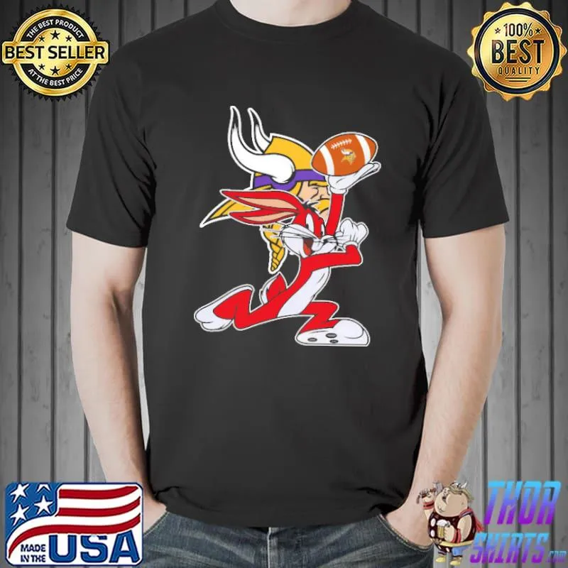 Minnesota Vikings Bunny Chiefs T-Shirt