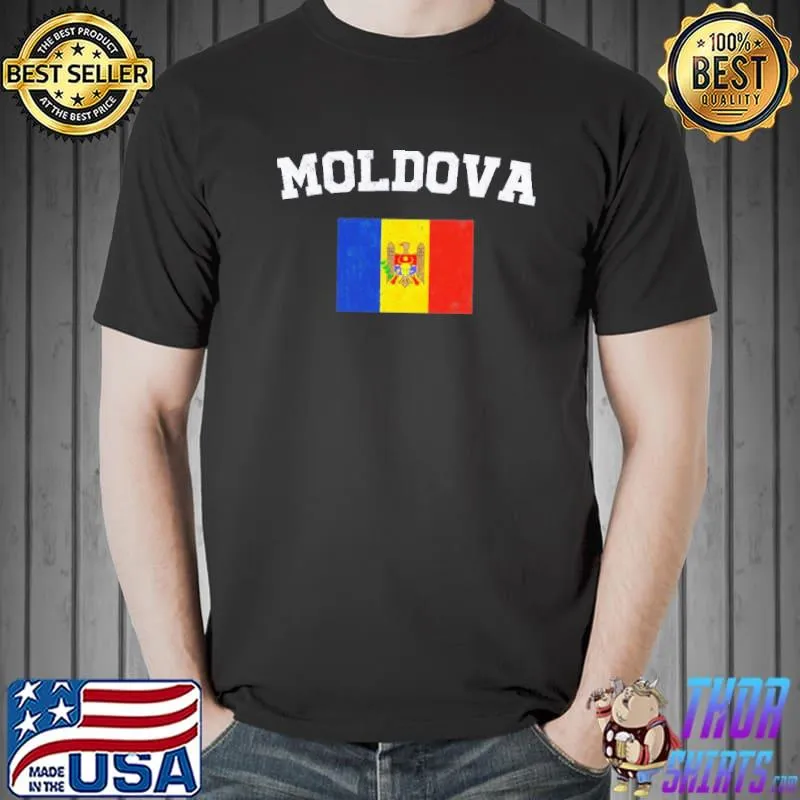 Moldovan flag vintage Moldova Unisex