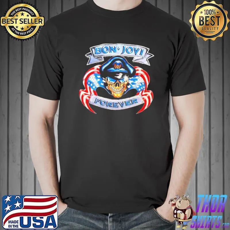 Music concert bon jovI 2022 tour shirt