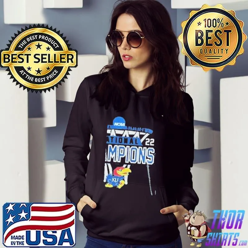 National Champion 2022 KU Kansas Jayhawks Shirt Hoodie