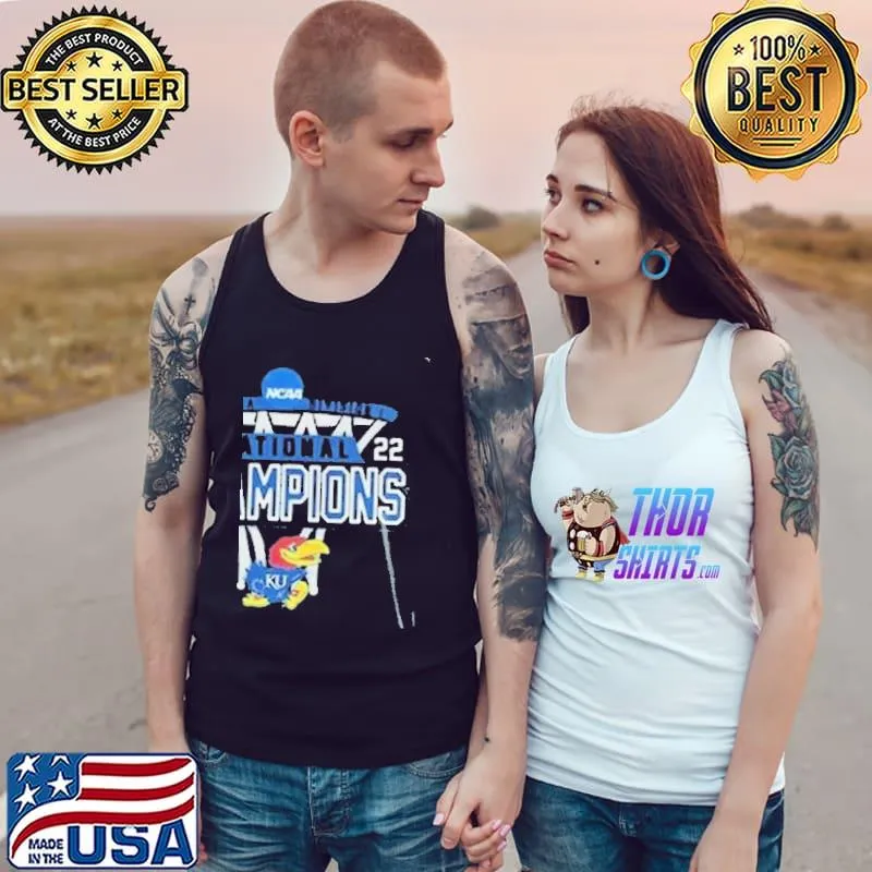National Champion 2022 KU Kansas Jayhawks Shirt Tank Top