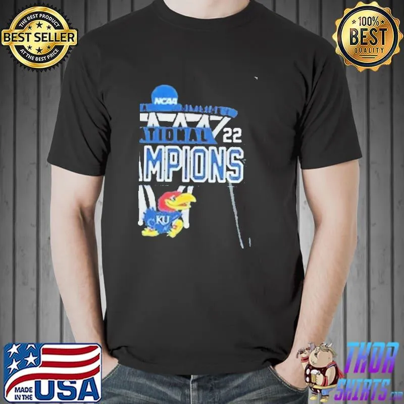 National Champion 2022 KU Kansas Jayhawks Shirt