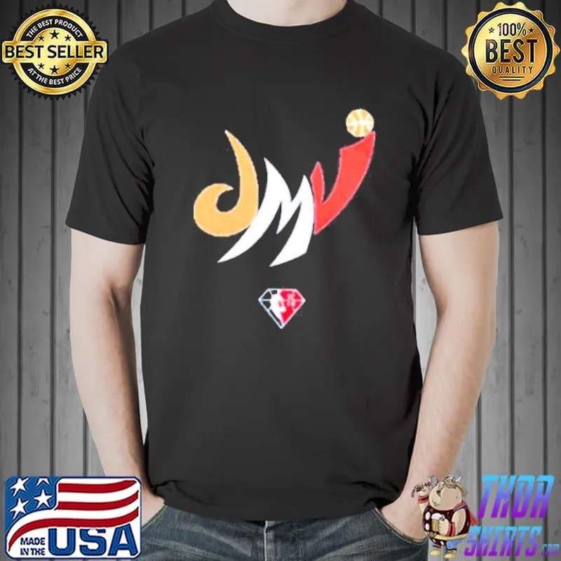 NBA 75th anniversary dmv shirt