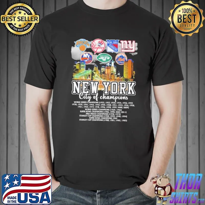New York City Of Champion Shirt
