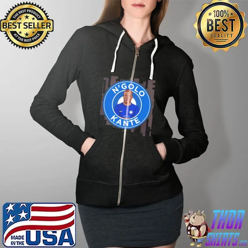 N'golo kante chelsea fooball Full Zip Hooded