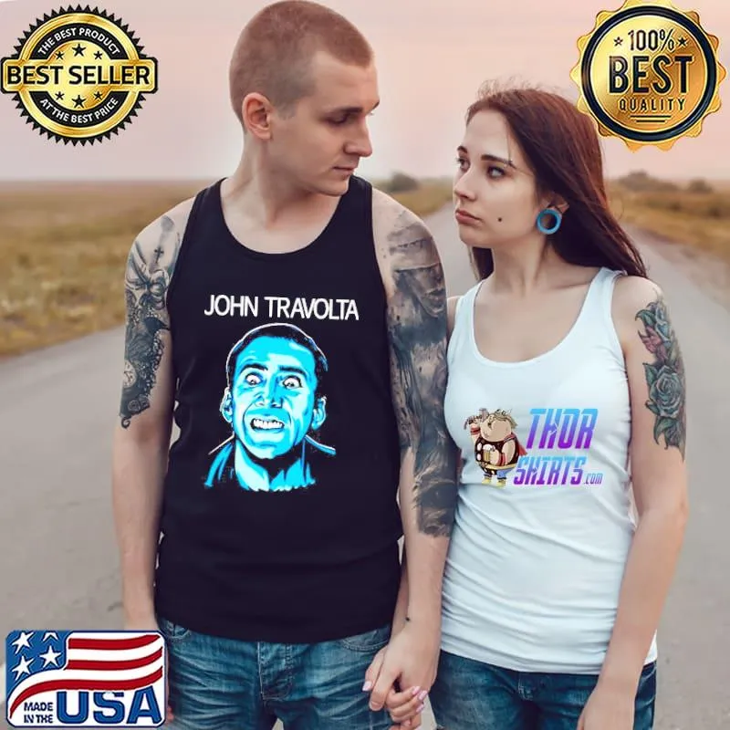 Nicolas Cage John Travolta T Tank Top
