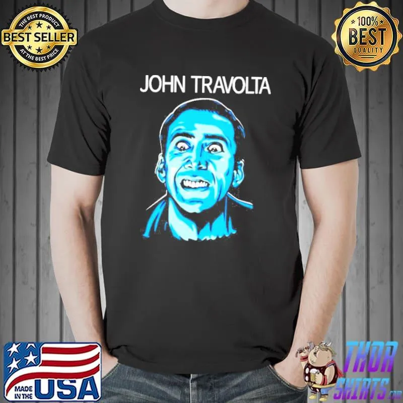 Nicolas Cage John Travolta Tshirt