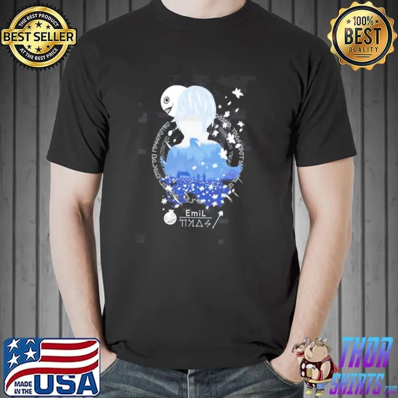 Nier emil negative space nier automata Unisex