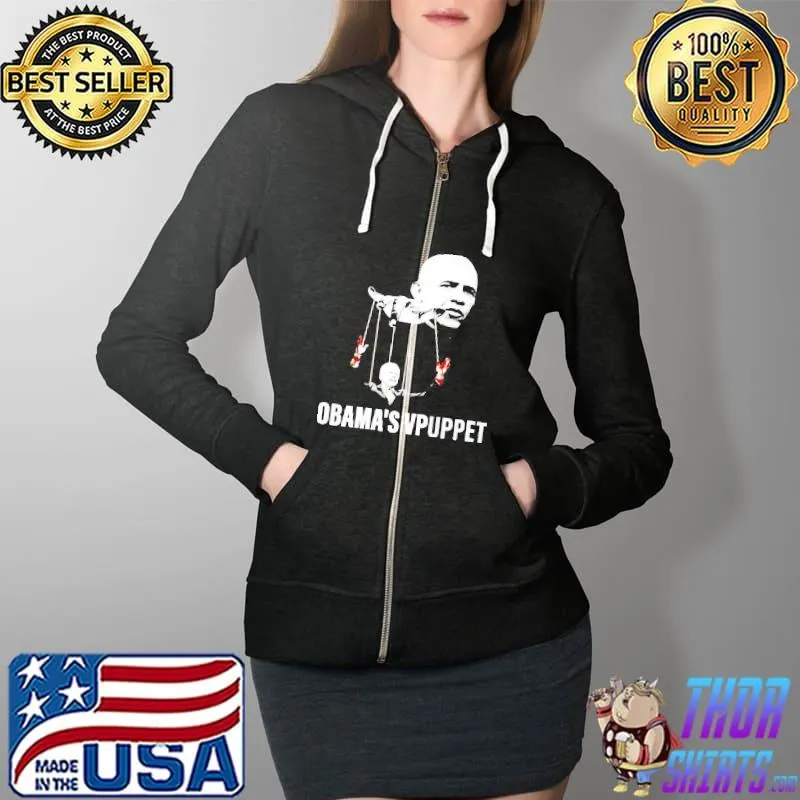 Obamas vs puppet Biden Full Zip Hooded