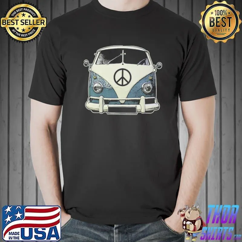 Old hippie car hippie vintage retro shirt