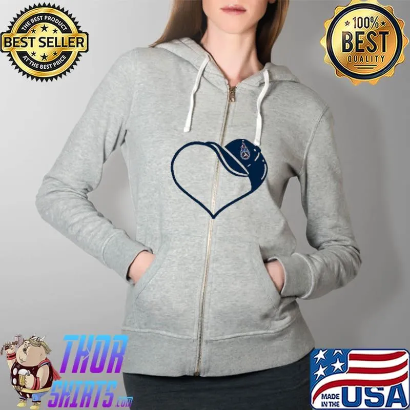 Orlando Heart Cap Shirt Full Zip Hooded