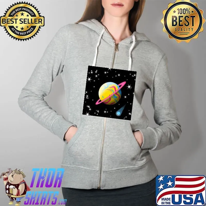 Pansexual pride planet Full Zip Hooded