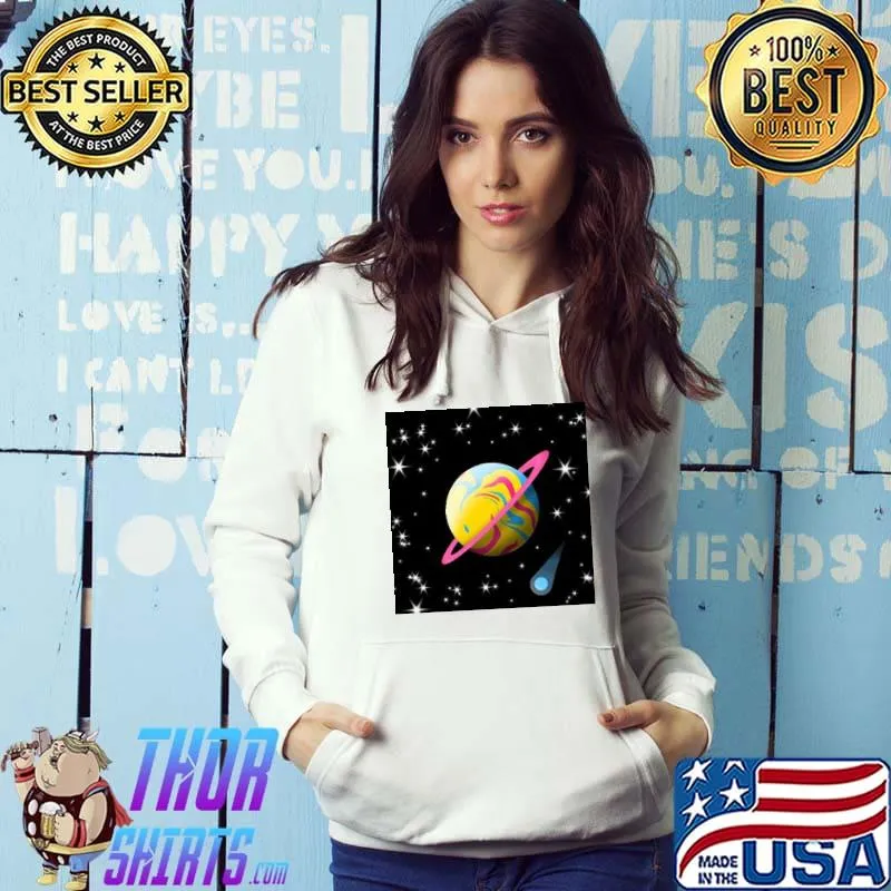 Pansexual pride planet Hoodie