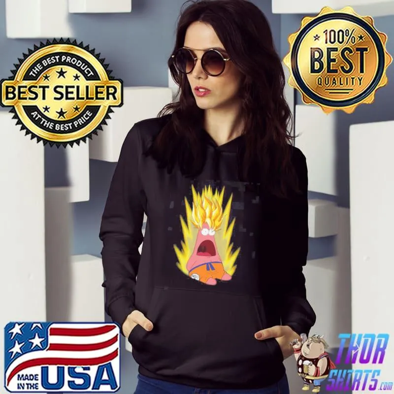 Patrick saiyan dragon ball anime shirt