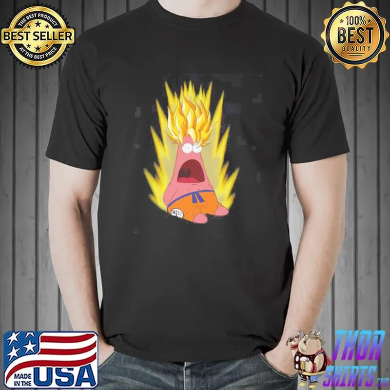 Patrick saiyan dragon ball anime Unisex