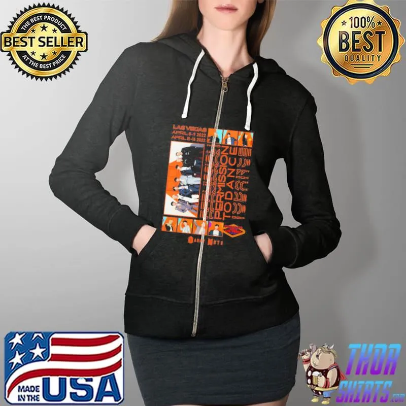 Permission to dance on stage las vegas Full Zip Hooded