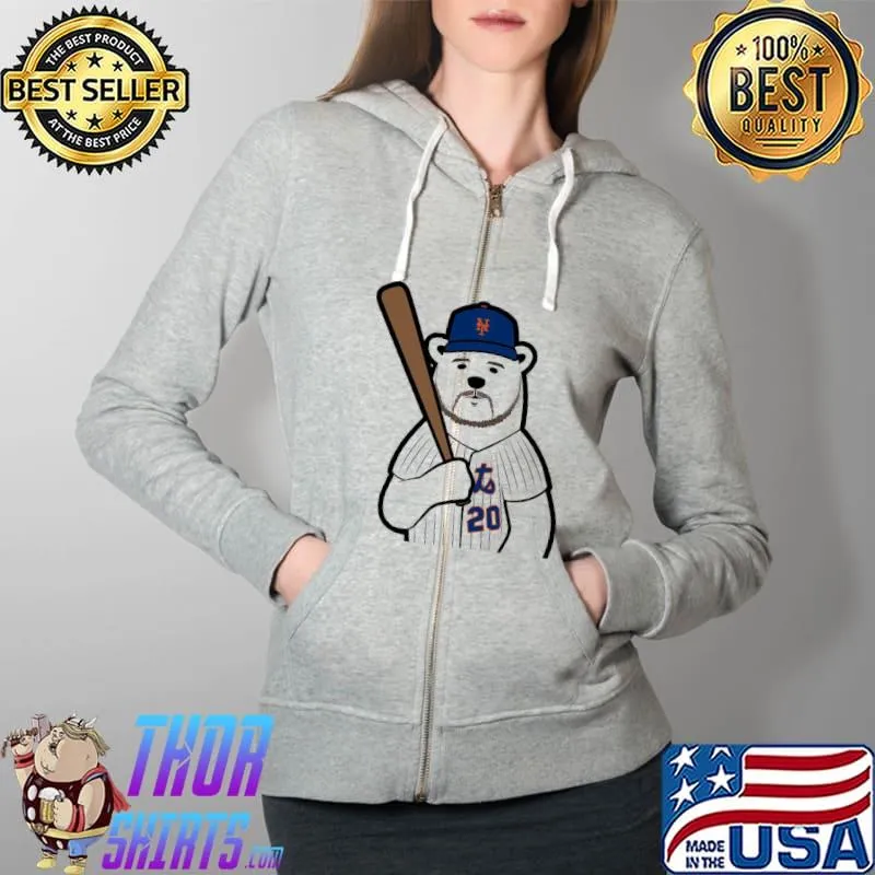 Pete alonso polar bear design Full Zip Hooded