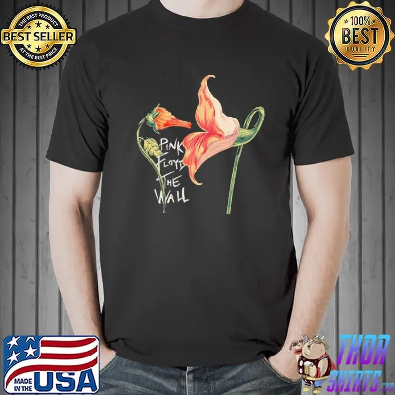 Pink Floyd the wall flower shirt