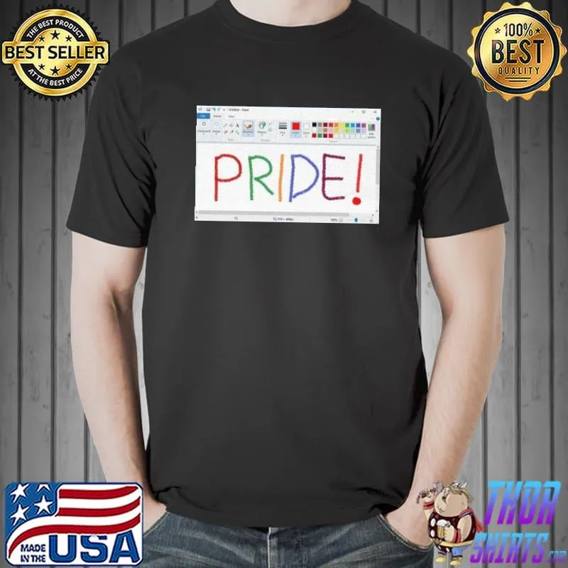 Pride paint ultra cotton shirt