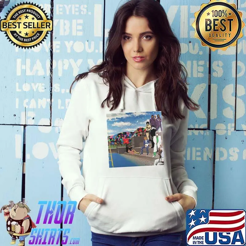 Prince around the world in a day 1 album cover Hoodie