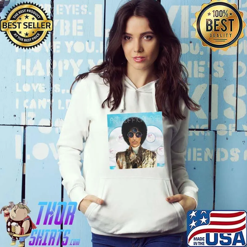 Prince art age album cover white Hoodie