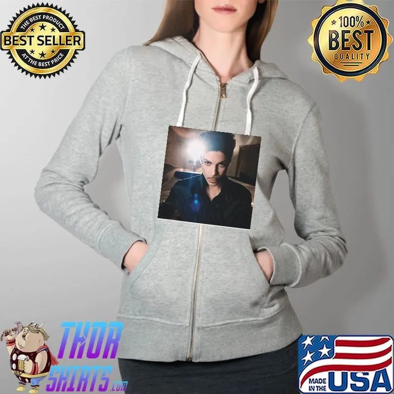 Prince extraloveable album cover white Full Zip Hooded