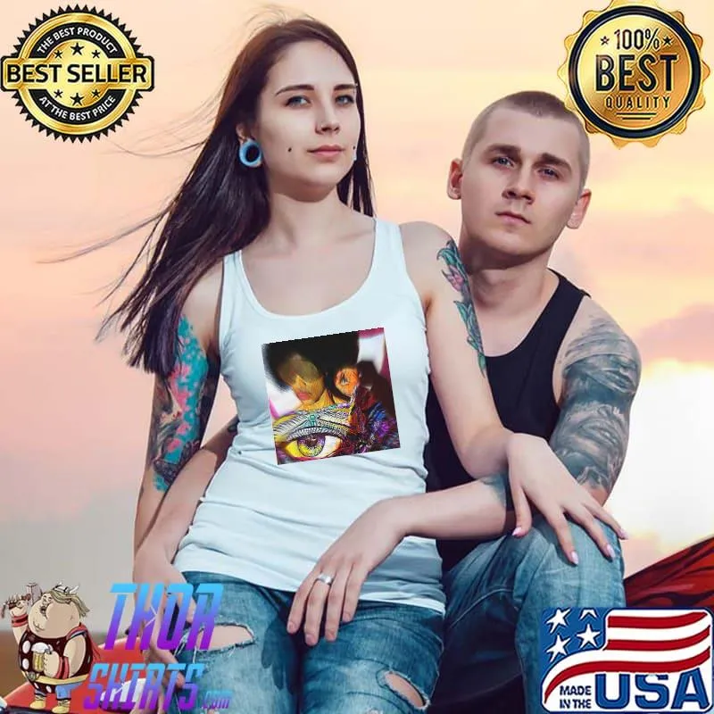Prince free urself album cover white Tank Top