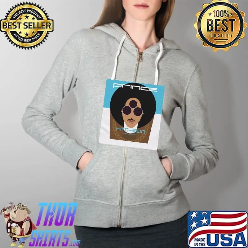 Prince hitnrun phase one album cover white Full Zip Hooded