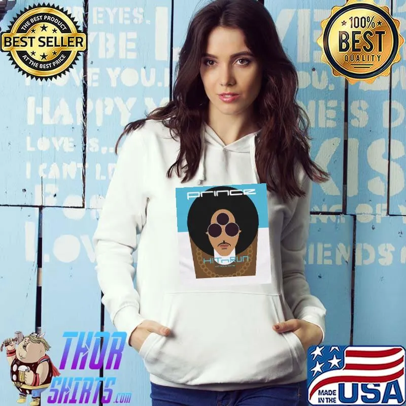 Prince hitnrun phase one album cover white Hoodie