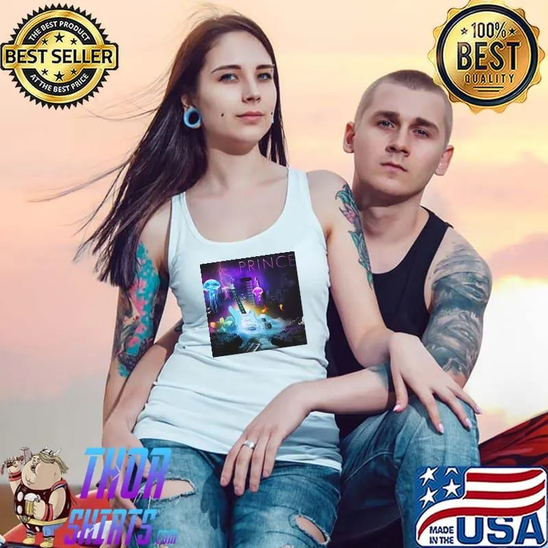 Prince lotusflow3r mplsound elixer album cover white Tank Top