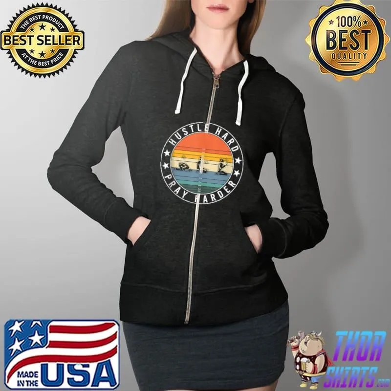 Ramadan No Not Even Water Muslim Fasting Month Of Worship T-Shirt Full Zip Hooded